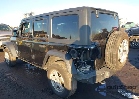 2021 Jeep Wrangler Unlimited Sport S 4X4 from USA, damaged, VIN 1C4HJXDN3MW526592